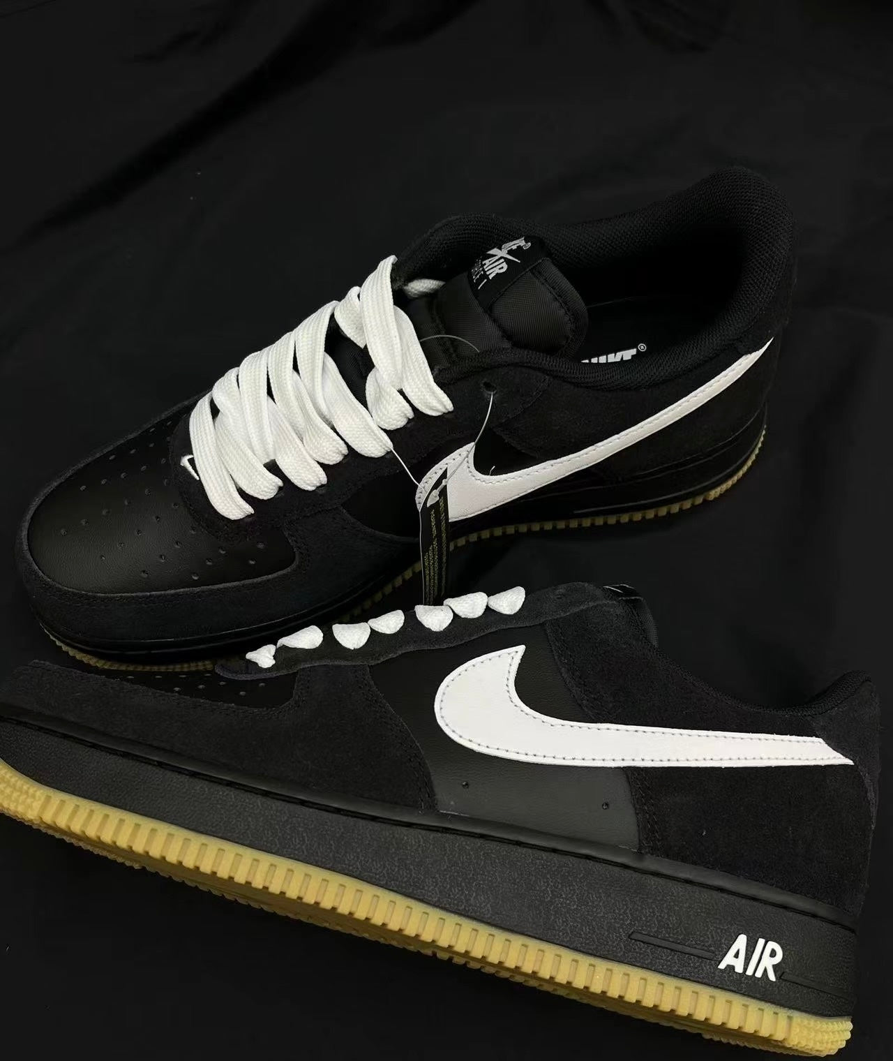 Nike Air Force Low GS 黑白武士 (IB8845-001)