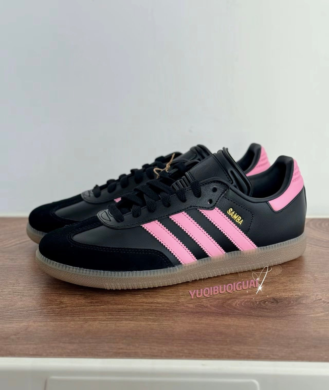 Adidas Originals Samba Inter Miami CF 黑粉 (IH8157)