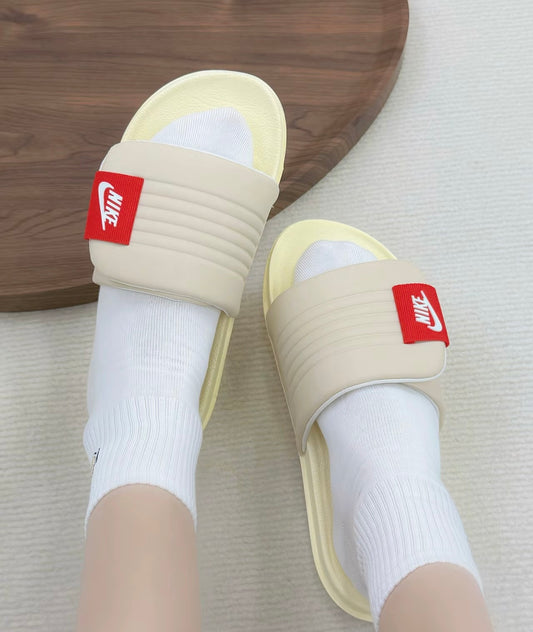 Nike Offcourt Adjust Slide 米紅 (DV1033-100)
