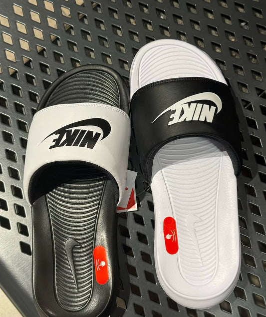 Nike Victori One Slide Mix 黑白 (DD0234-100)
