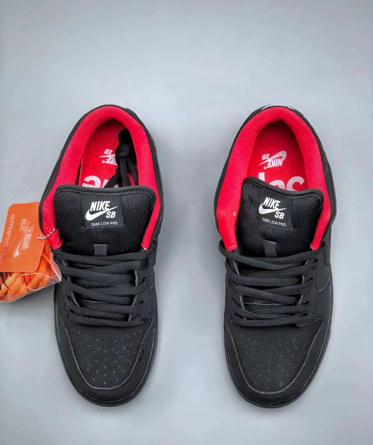 Nike Dunk Low Pro QS Supreme 黑色 (HQ8487-001)