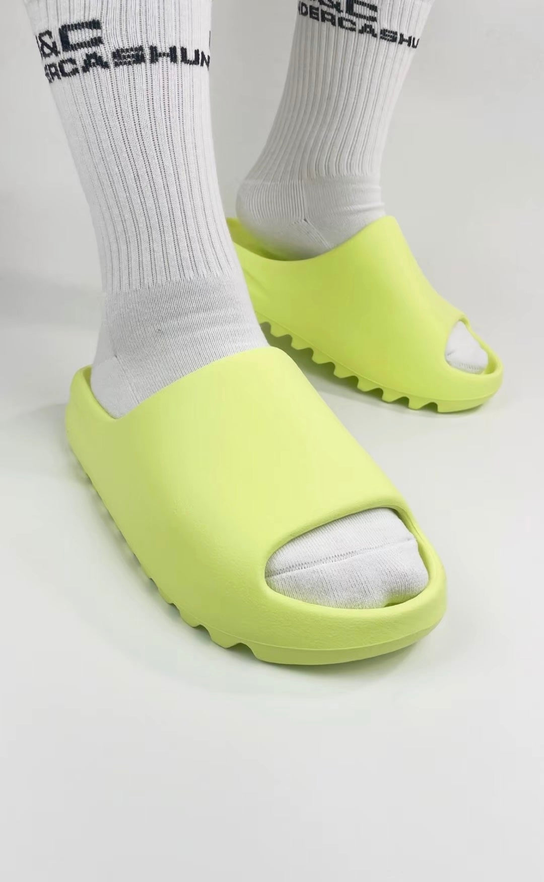 Adidas Originals Yeezy Slide 蘋果綠 (HQ6447)