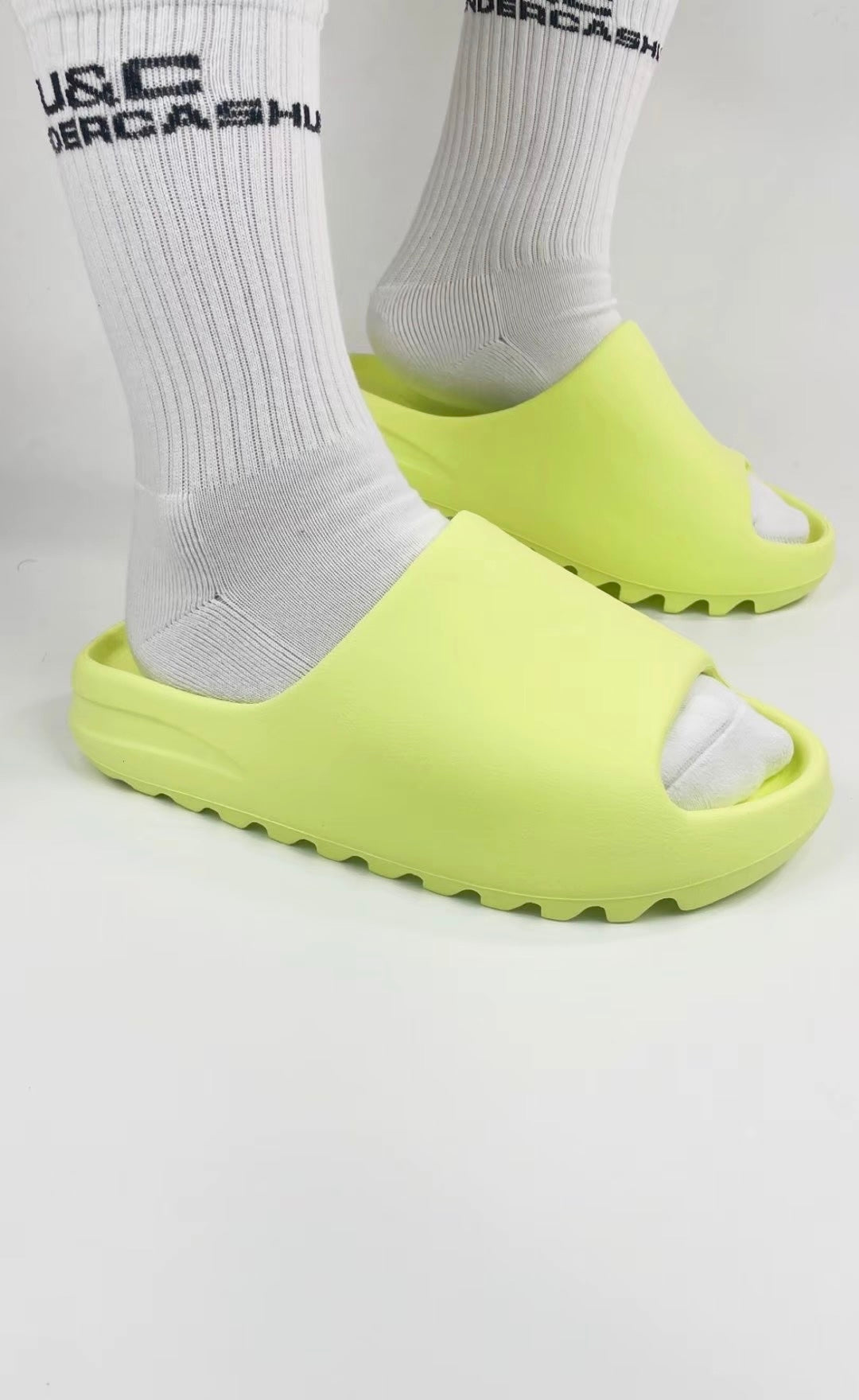 Adidas Originals Yeezy Slide 蘋果綠 (HQ6447)