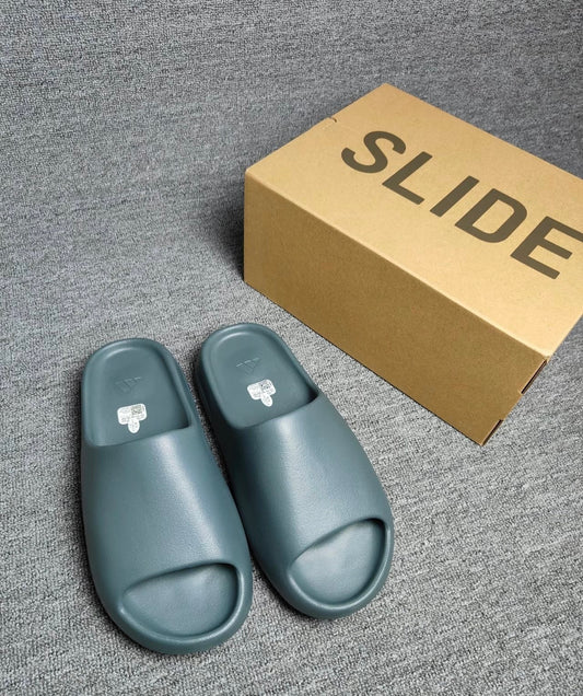 Adidas Originals Yeezy Slide Slate Marine 灰綠 (ID2349)