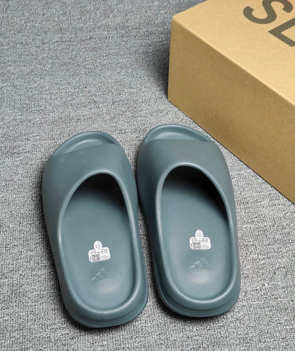Adidas Originals Yeezy Slide Slate Marine 灰綠 (ID2349)