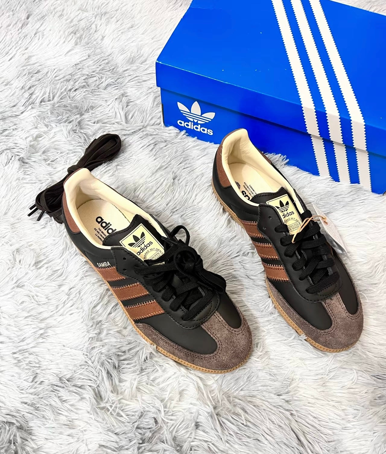 Adidas Originals samba Black Brown (IE9123)