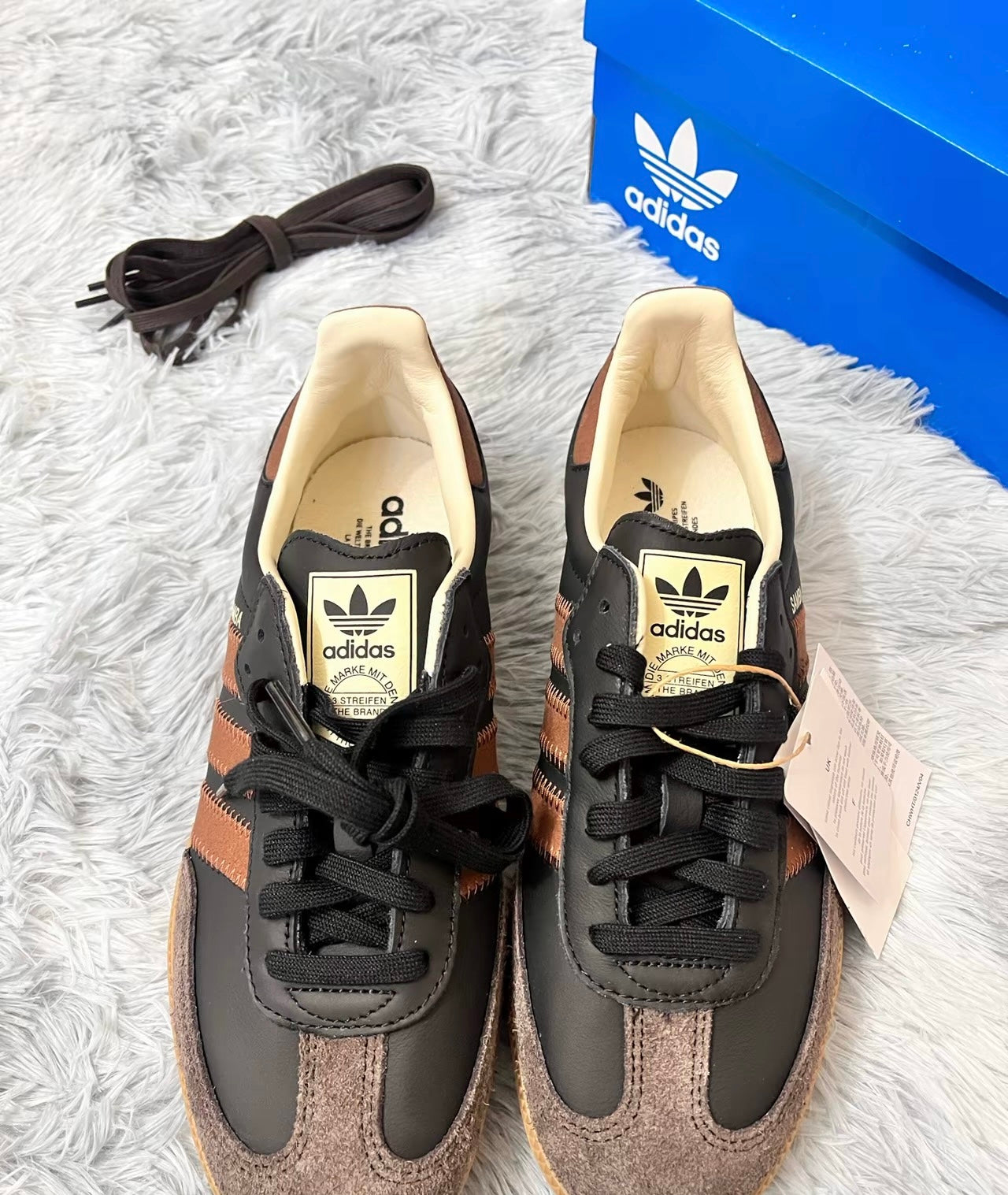 Adidas Originals samba Black Brown (IE9123)