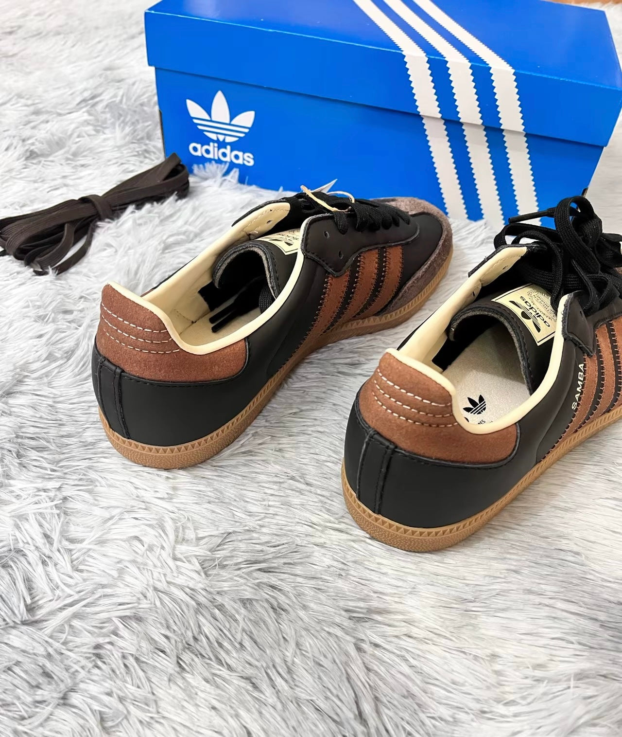 Adidas Originals samba Black Brown (IE9123)