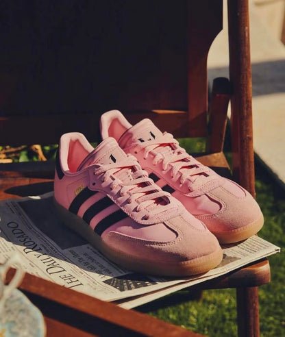[粉色系秒殺] Adidas Originals Samba Messi xld 粉黑 (JP7844)