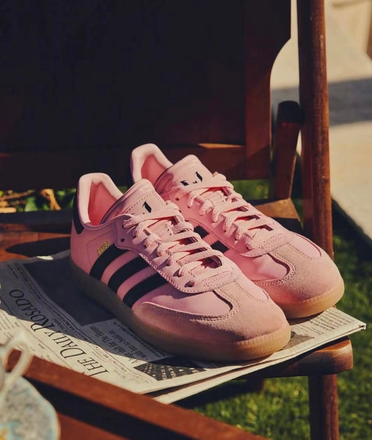 [粉色系秒殺] Adidas Originals Samba Messi xld 粉黑 (JP7844)