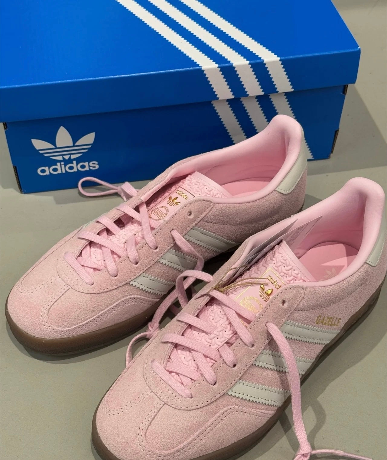 [粉色系秒殺] Adidas Originals Gazelle 櫻花粉 (JI2716)