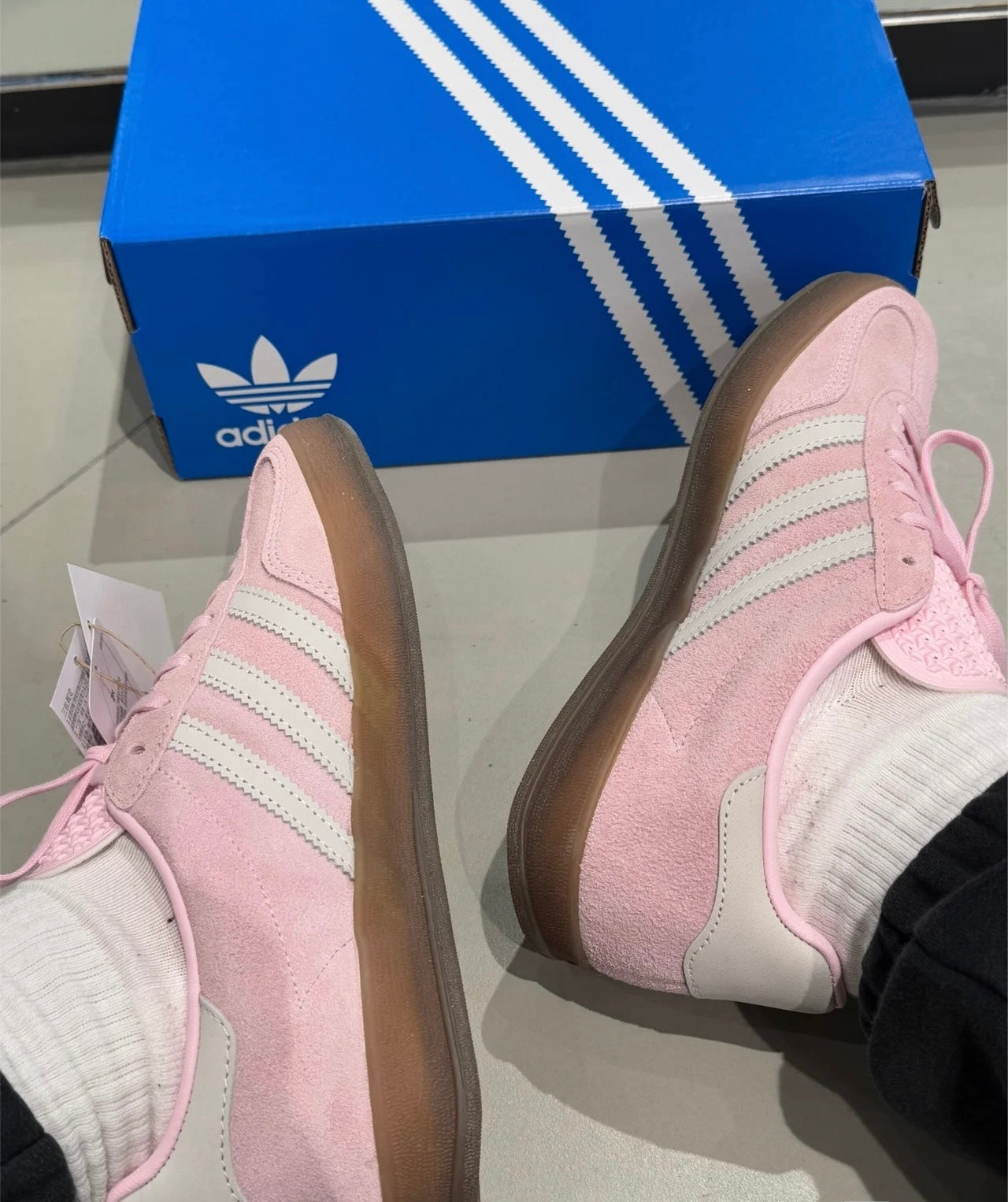 [粉色系秒殺] Adidas Originals Gazelle 櫻花粉 (JI2716)