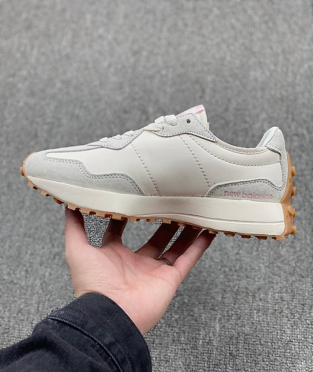 [粉色系秒殺] New Balance 327 灰粉 (WS327AL)