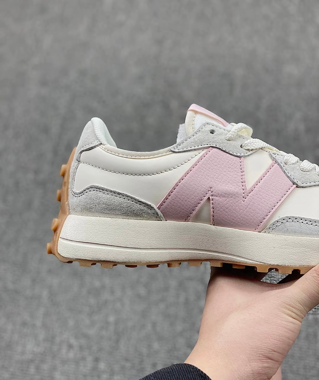 [粉色系秒殺] New Balance 327 灰粉 (WS327AL)
