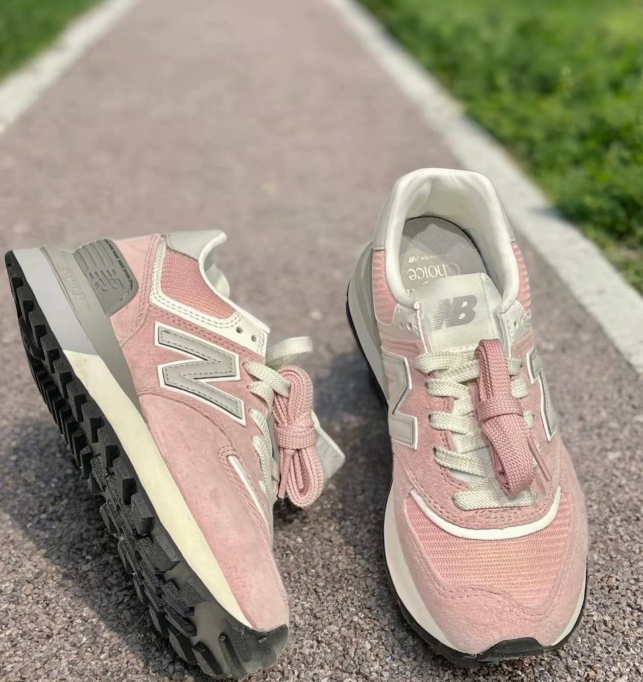 [粉色系秒殺] New Balance 574 櫻花粉 (U574LGOP)