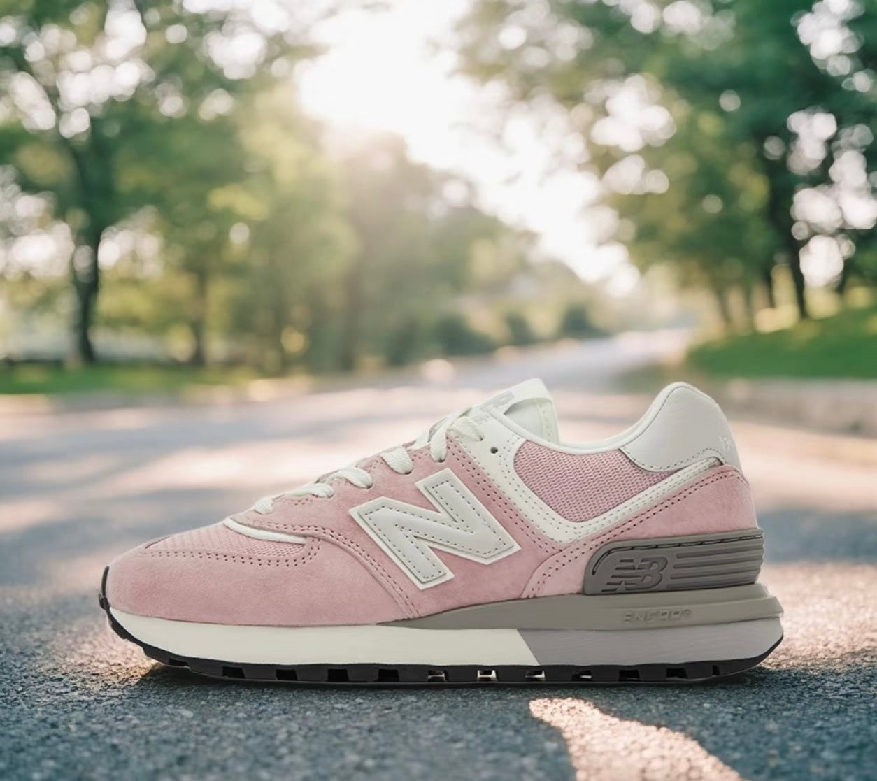 [粉色系秒殺] New Balance 574 櫻花粉 (U574LGOP)