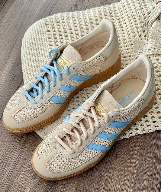 Adidas Originals Handball Spezial 編織米藍 (JQ8410)