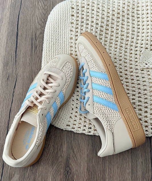 Adidas Originals Handball Spezial 編織米藍 (JQ8410)