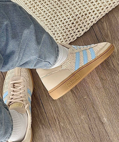 Adidas Originals Handball Spezial 編織米藍 (JQ8410)