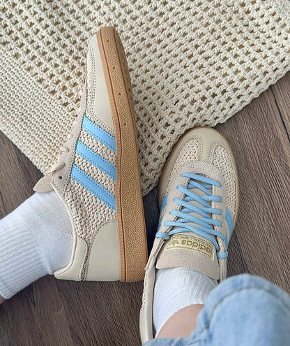 Adidas Originals Handball Spezial 編織米藍 (JQ8410)