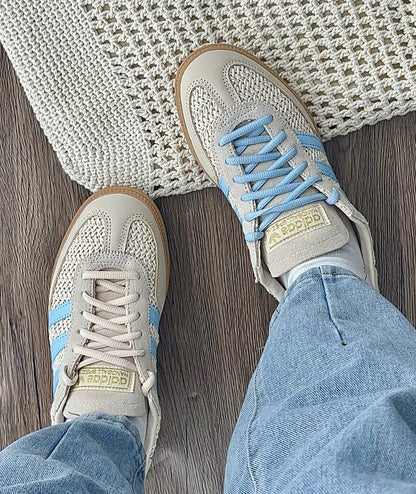 Adidas Originals Handball Spezial 編織米藍 (JQ8410)