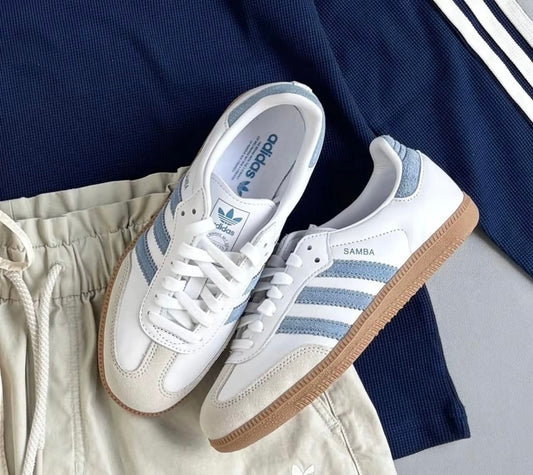 Adidas Originals Samba 藍白 (JS1391)