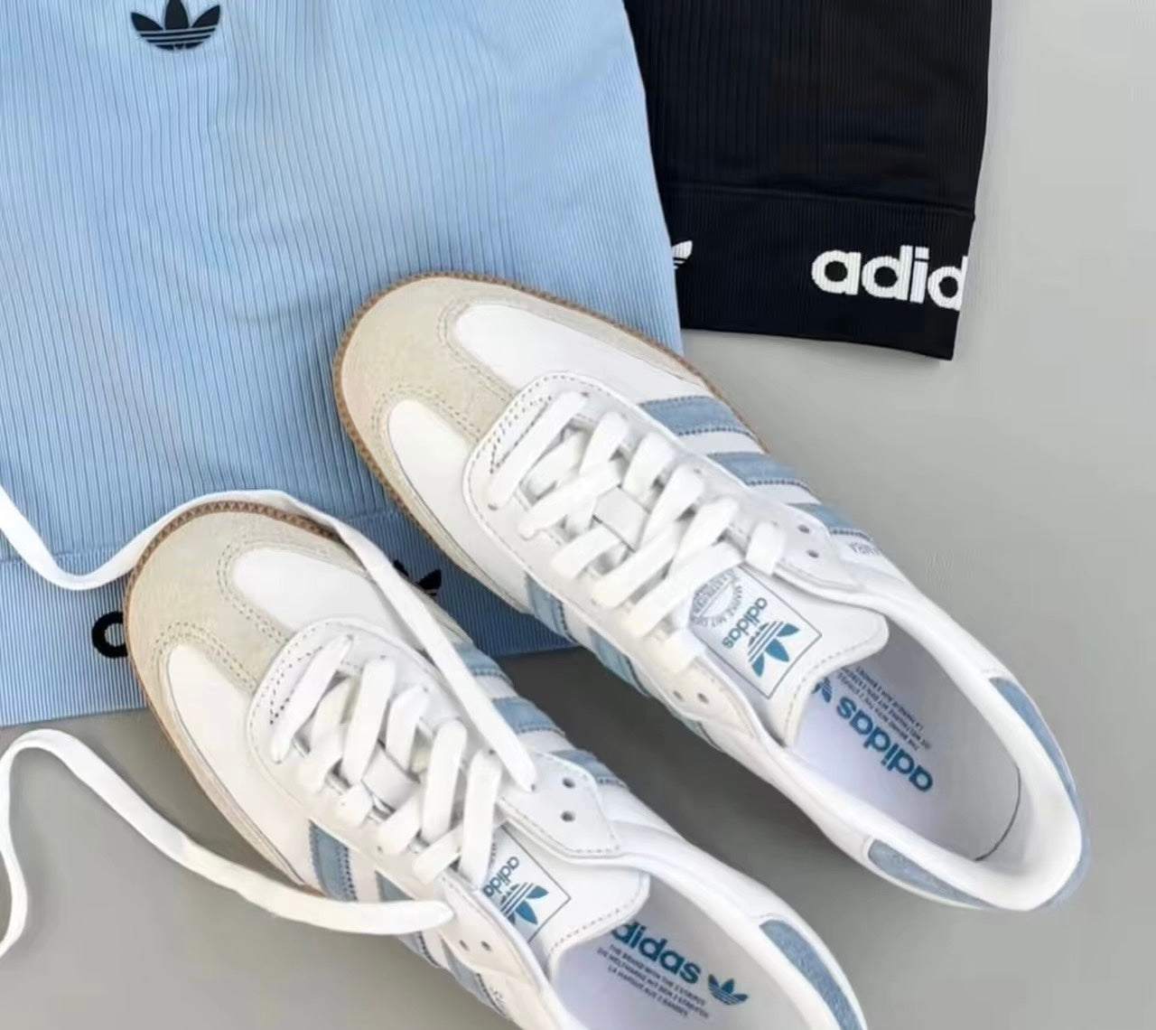 Adidas Originals Samba 藍白 (JS1391)