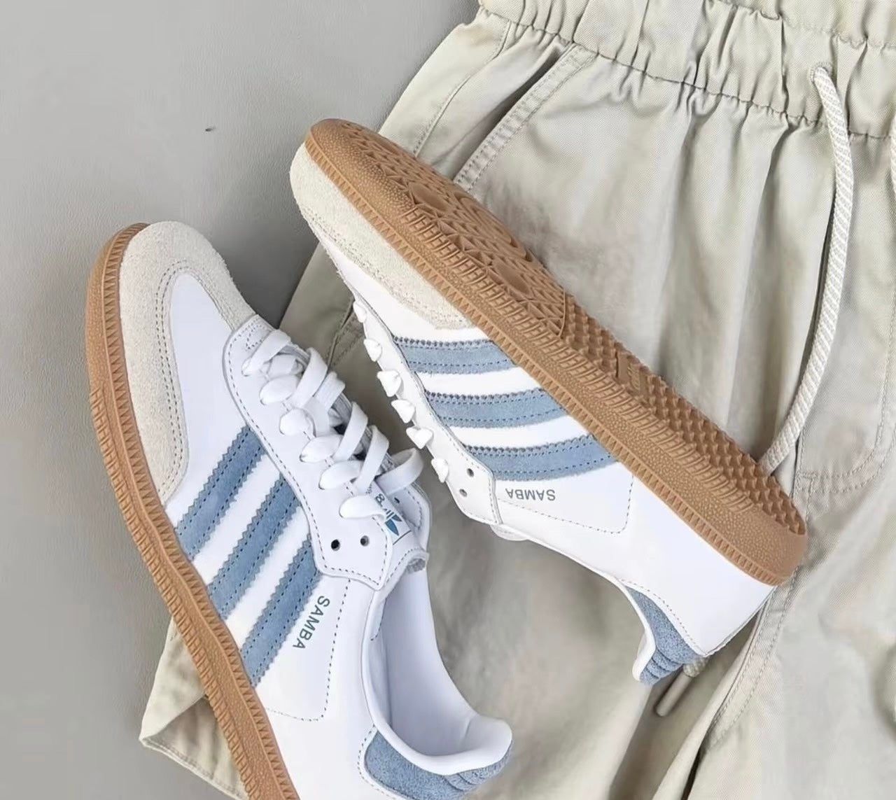 Adidas Originals Samba 藍白 (JS1391)