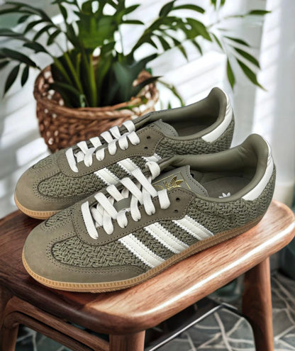Adidas Originals Samba Crochet Pack 綠色 (JR9447)