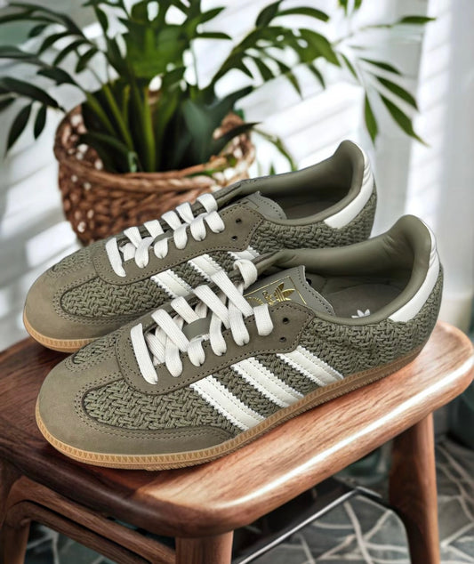 Adidas Originals Samba Crochet Pack 綠色 (JR9447)