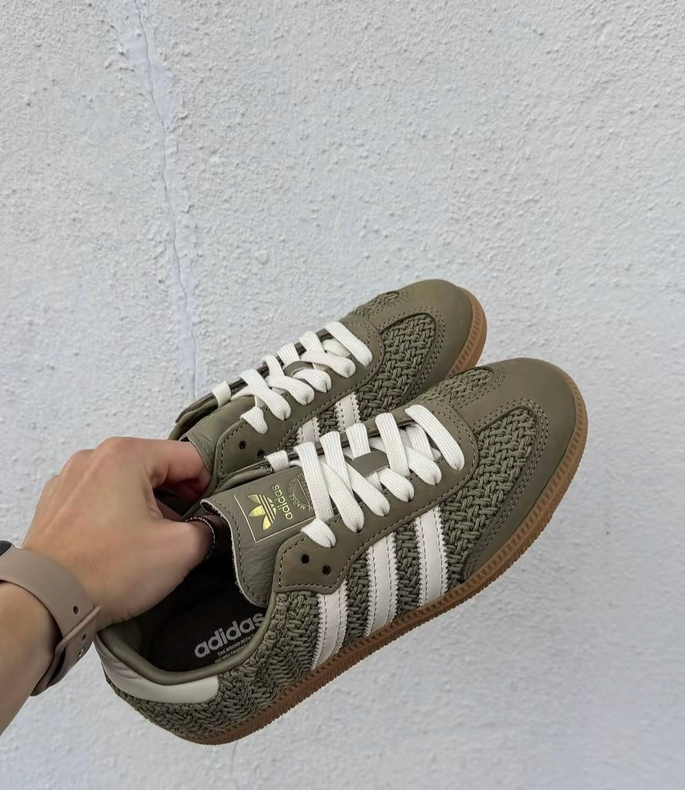 Adidas Originals Samba Crochet Pack 綠色 (JR9447)