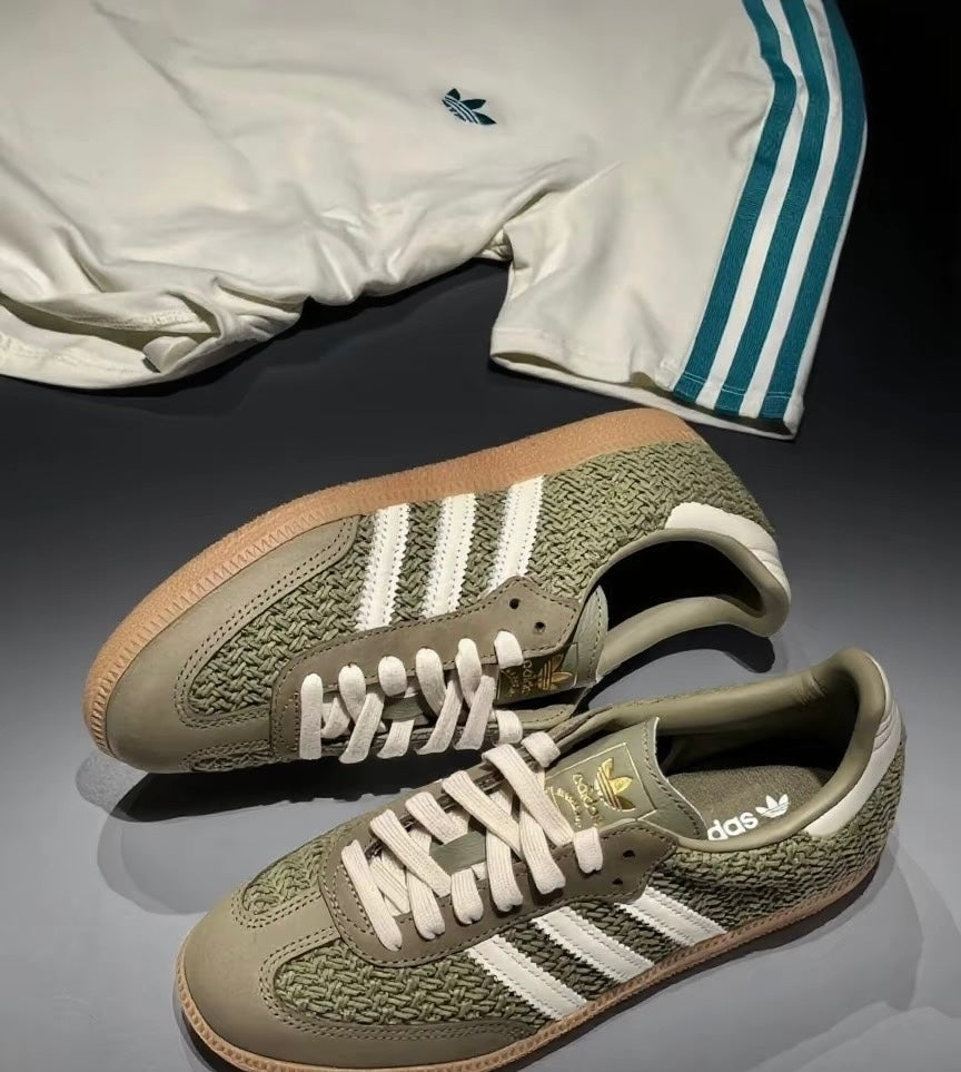 Adidas Originals Samba Crochet Pack 綠色 (JR9447)