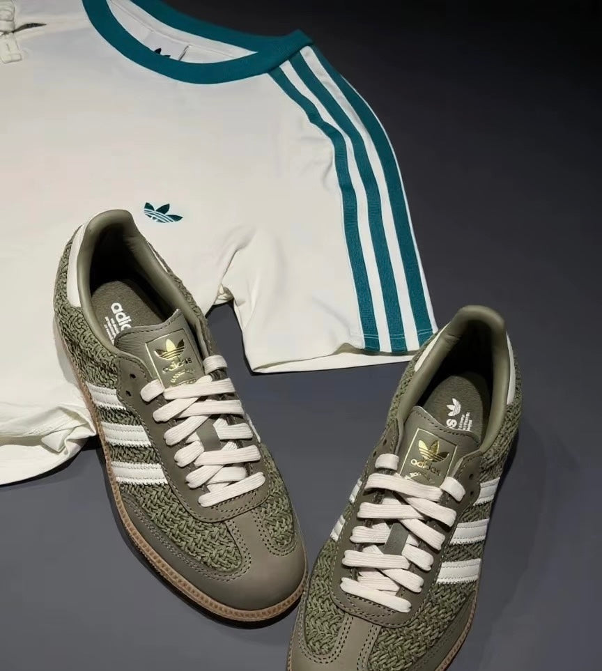 Adidas Originals Samba Crochet Pack 綠色 (JR9447)