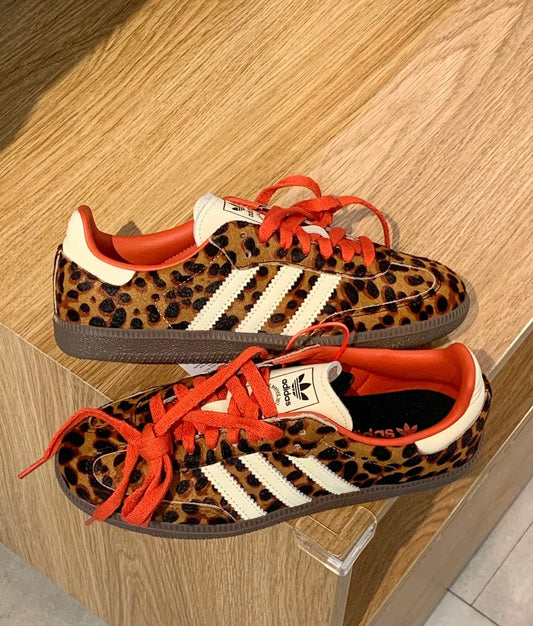 Adidas Originals samba 豹紋 (JI2734)