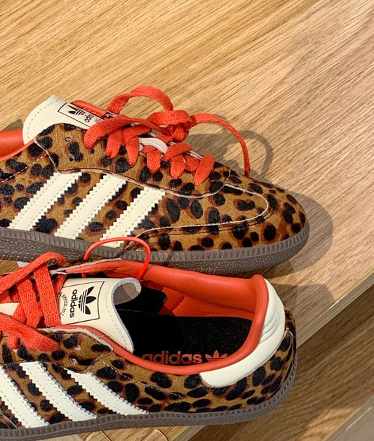 Adidas Originals samba 豹紋 (JI2734)