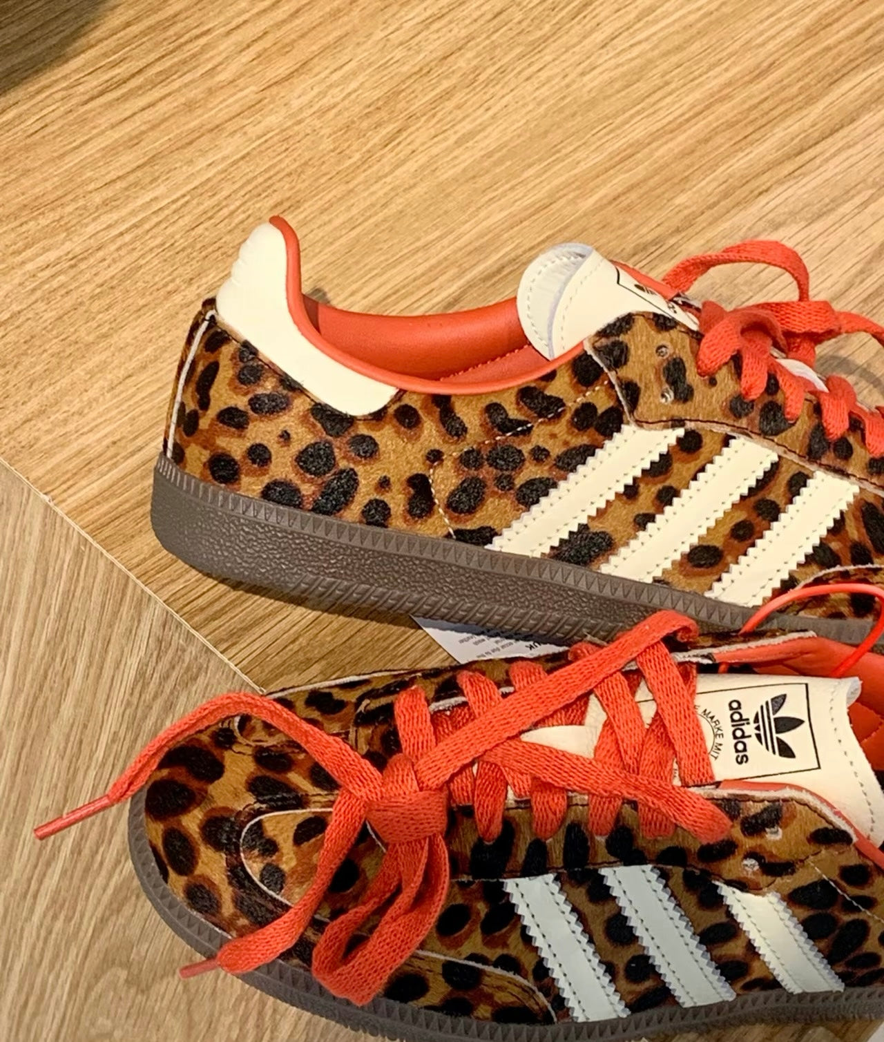 Adidas Originals samba 豹紋 (JI2734)