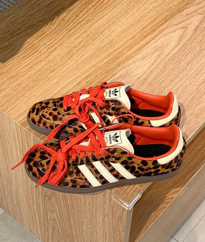 Adidas Originals samba 豹紋 (JI2734)