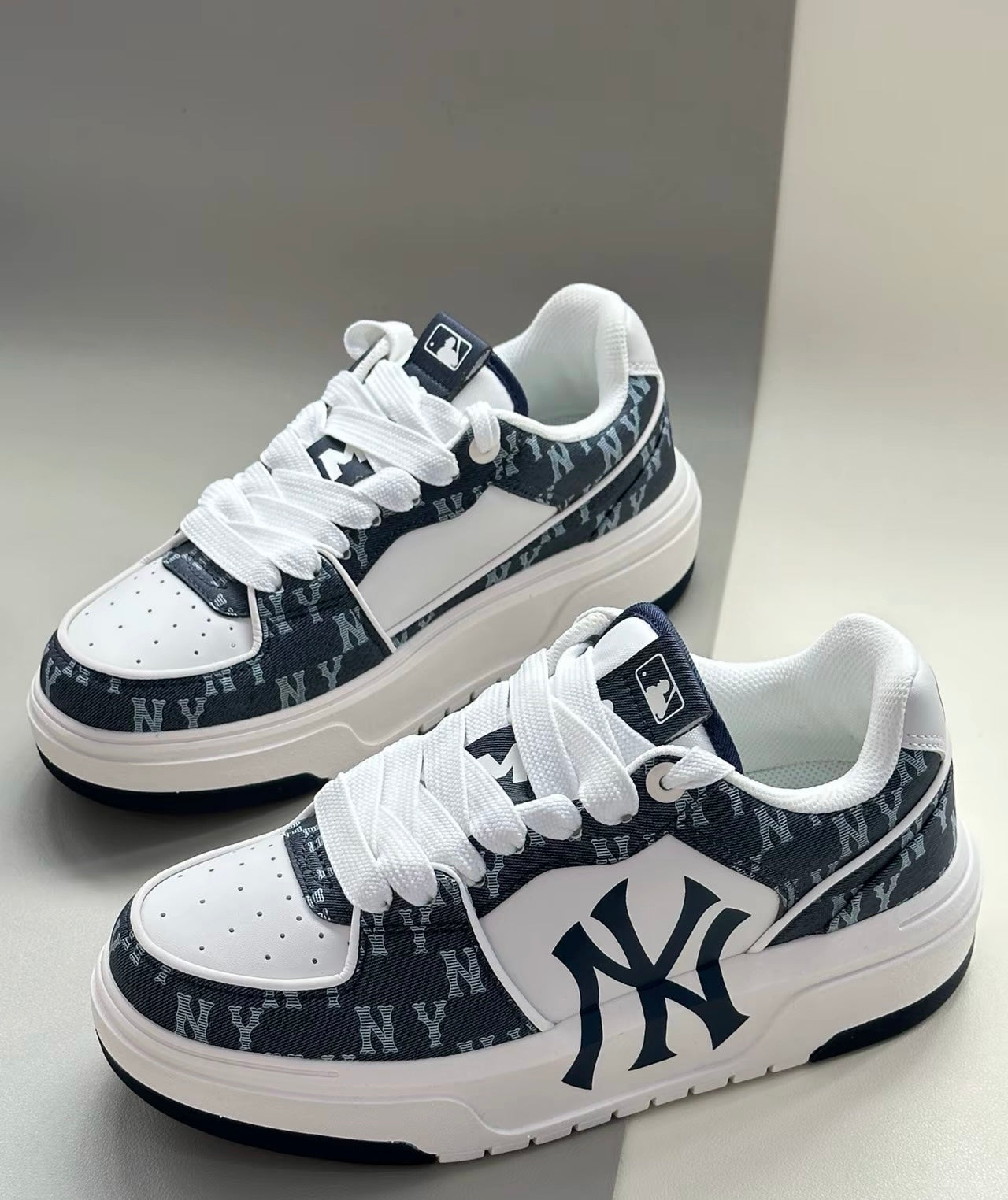 MLB Chunky Liner 24SS 海軍藍 (3ASXCLD4N-50NYS)