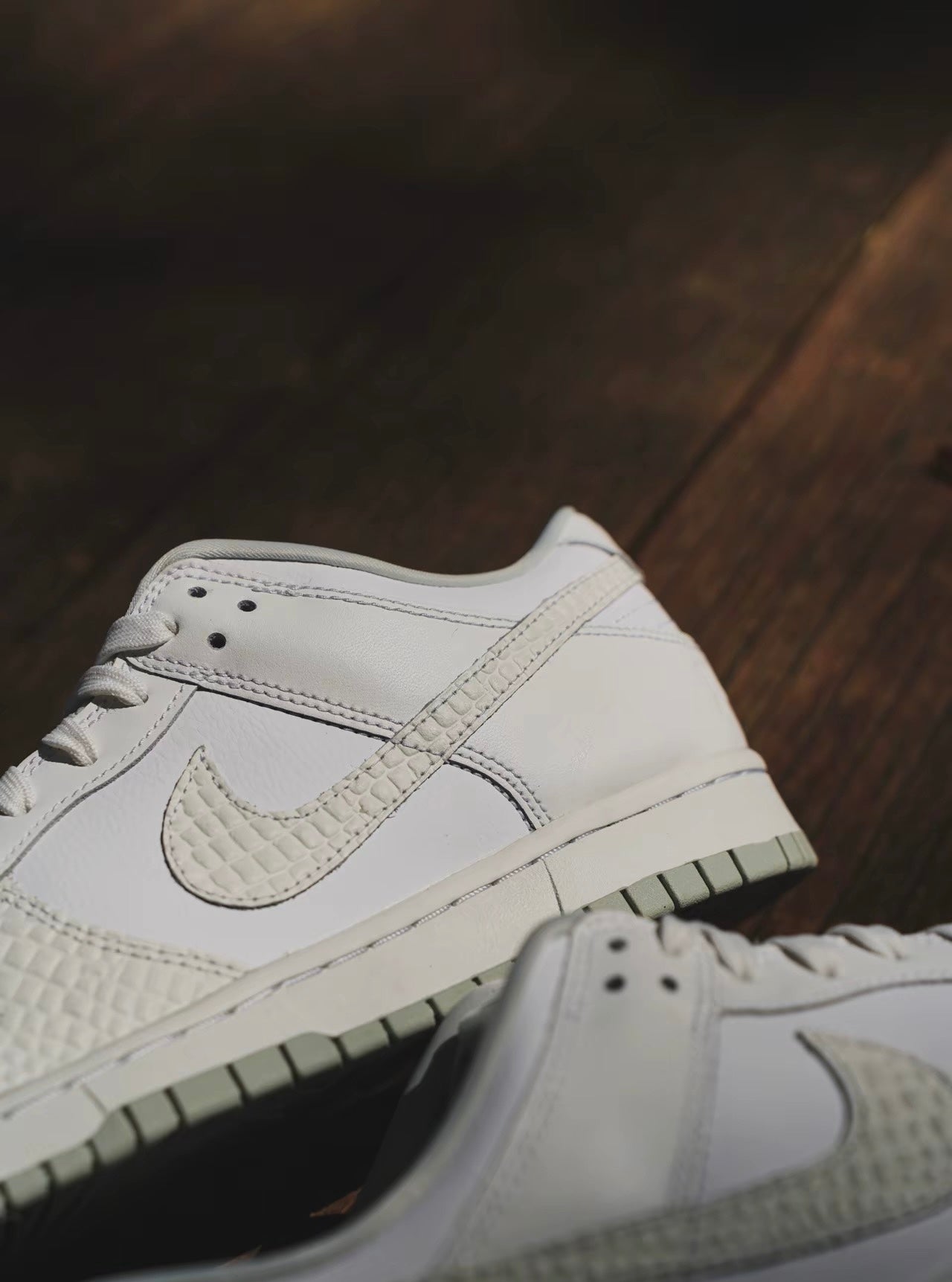 Nike Dunk Low 蚊紋灰白 (IB2262-100)