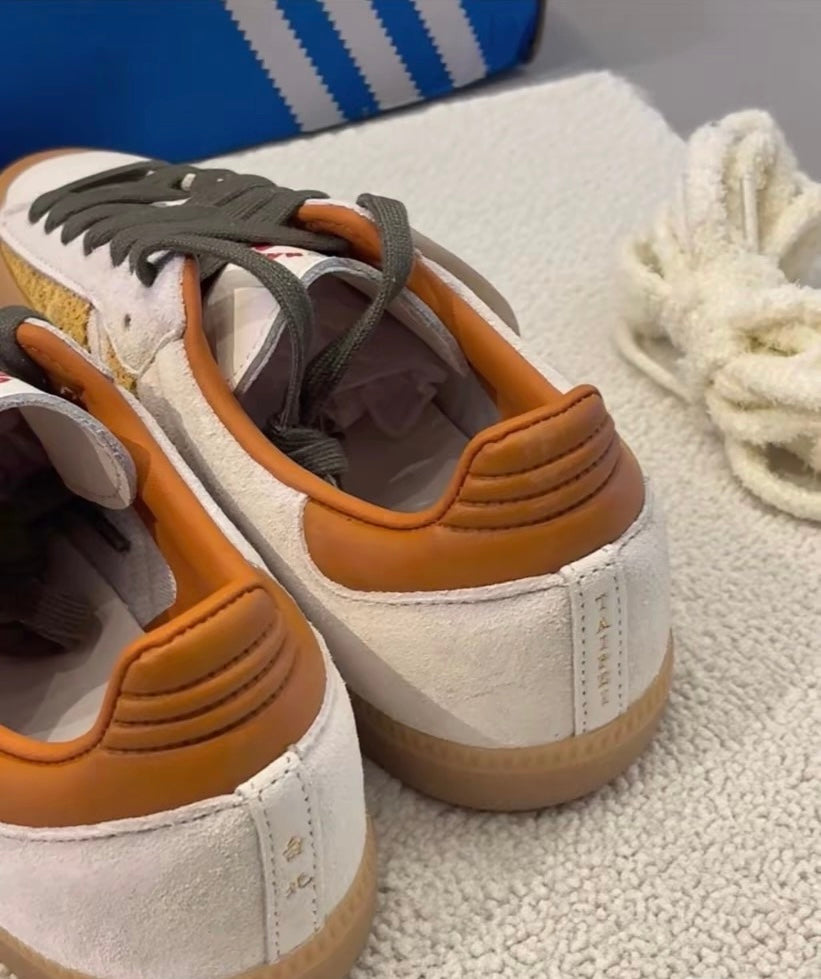Adidas Originals Samba OG 雞排棕黃 (CU9225-102)