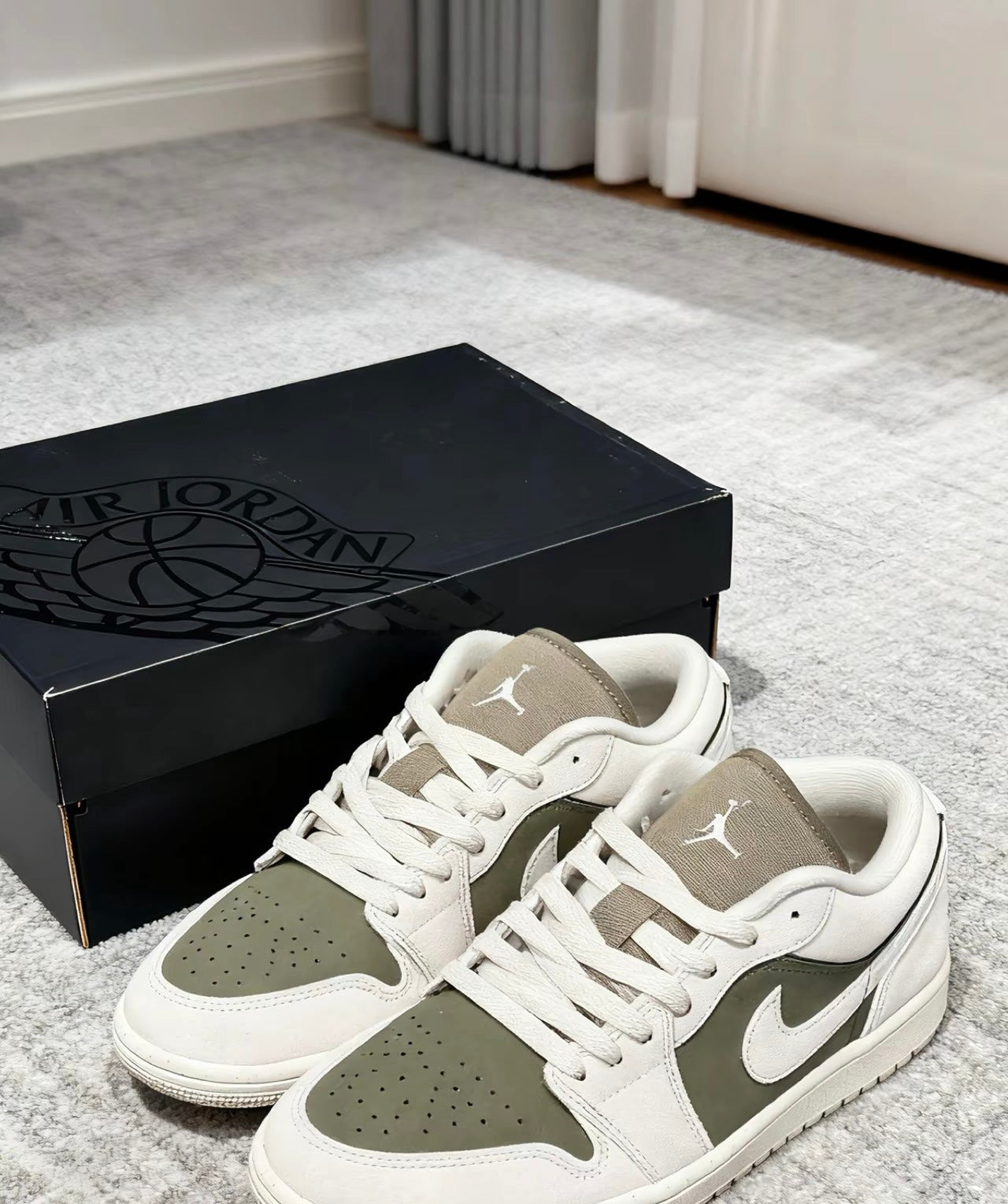 Air Jordan Low Medium Olive (HV4089-201)