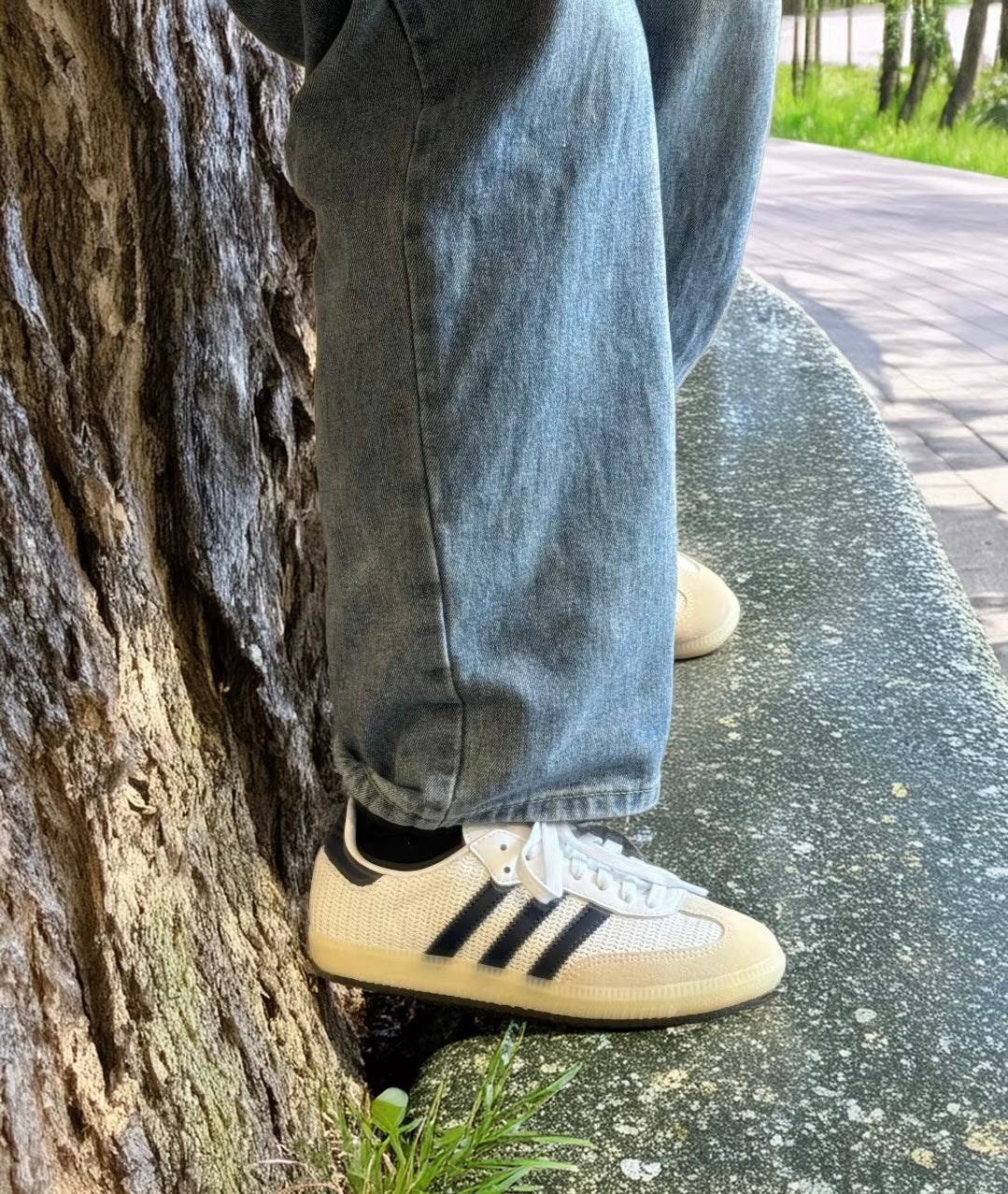 Adidas Originals Samba White Night Indigo (JH5633)
