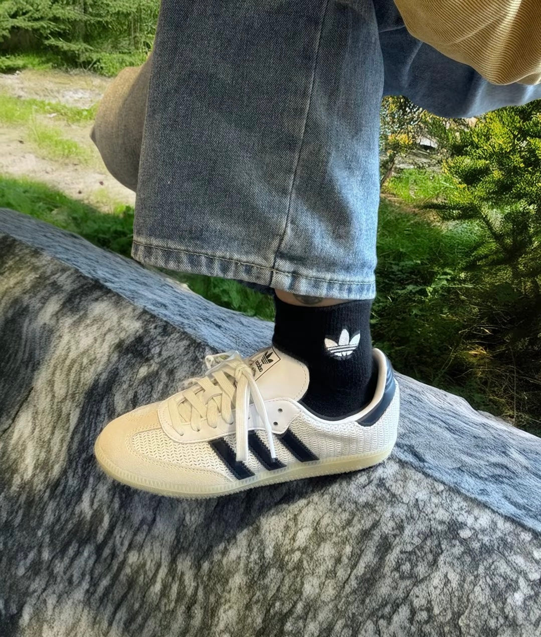 Adidas Originals Samba White Night Indigo (JH5633)