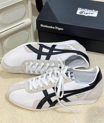 Onitsuka Tiger Runspark 白黑 (D201L-100)