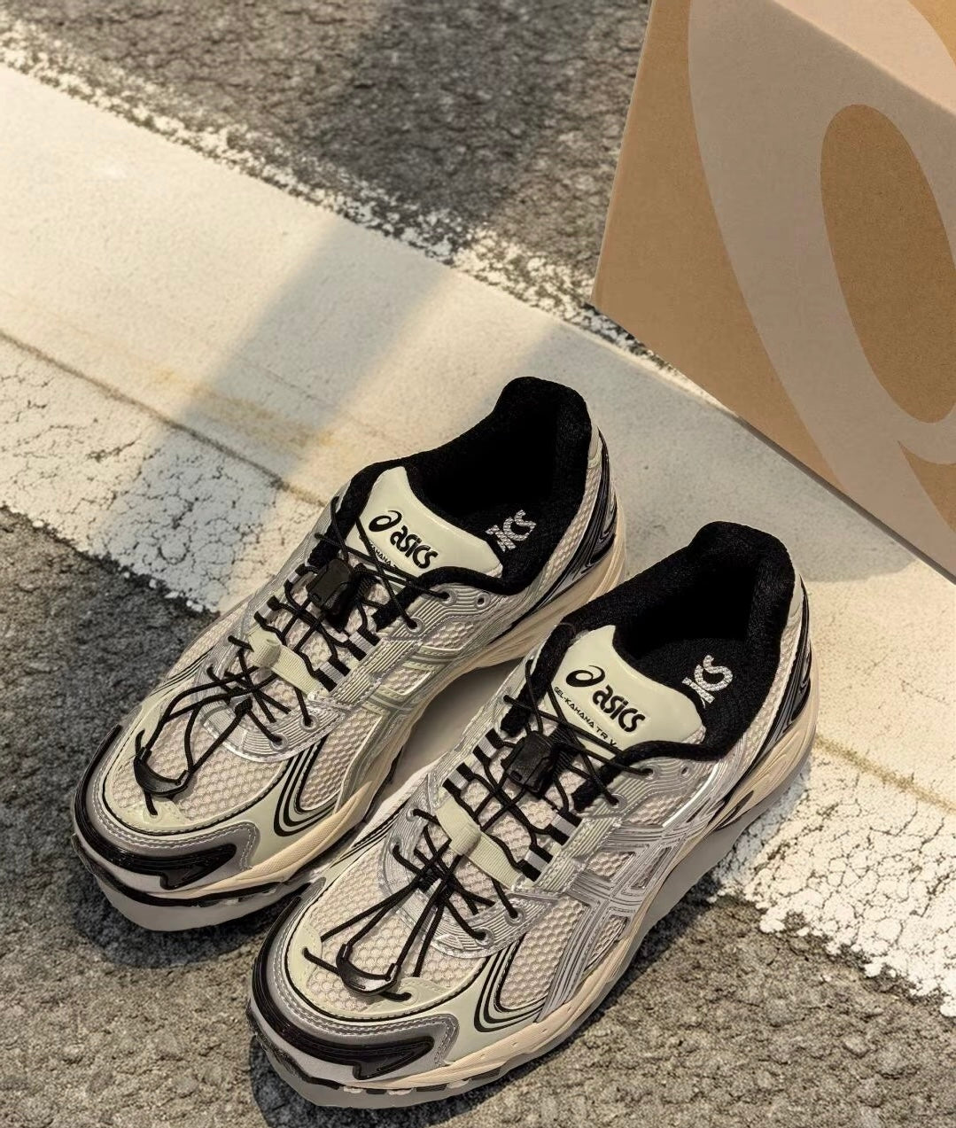 Asics Gel-Kahana TR V4 抹茶金屬 (1203A716-100)
