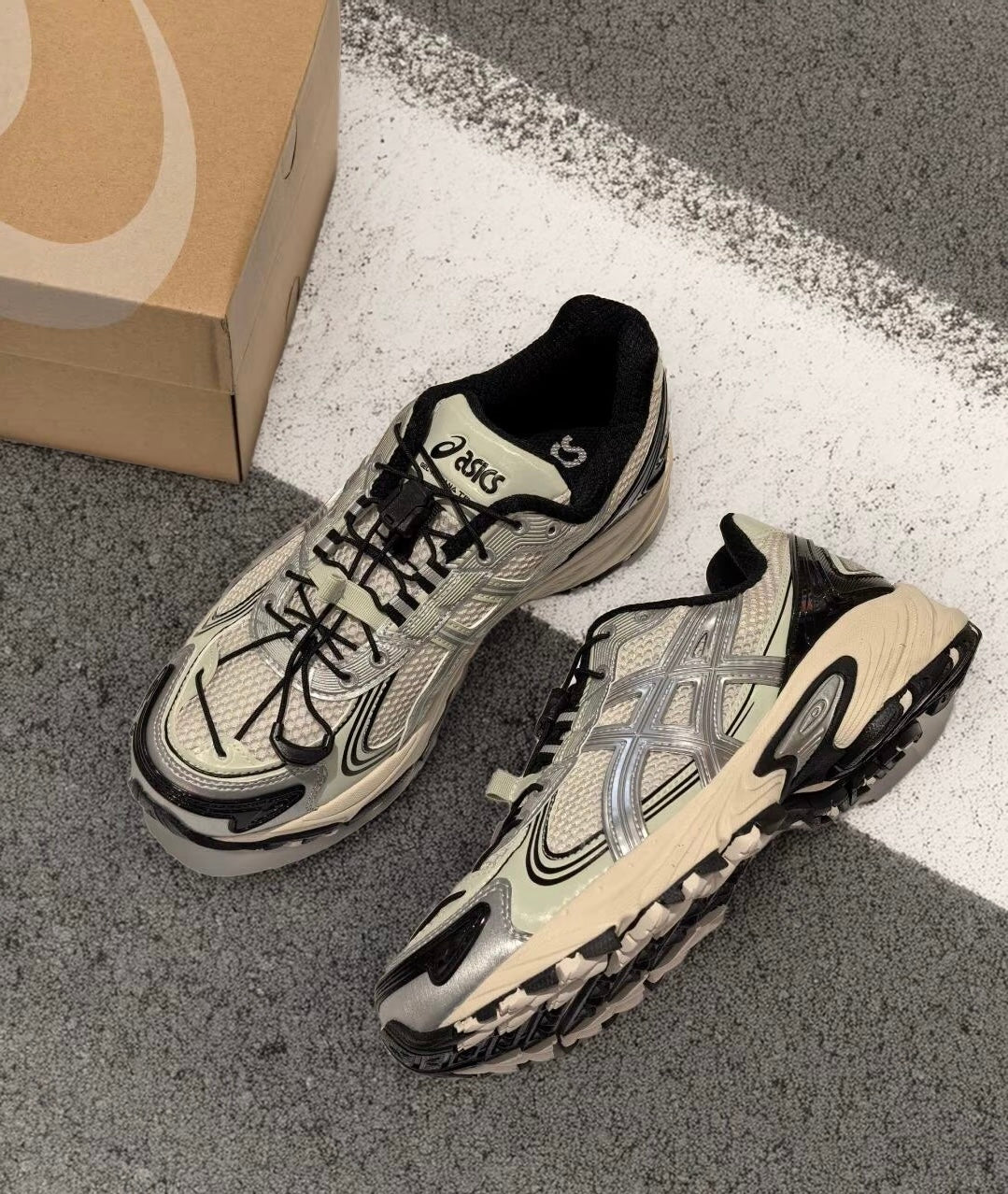 Asics Gel-Kahana TR V4 抹茶金屬 (1203A716-100)