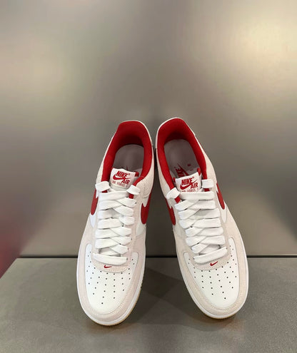 Nike Air Force 麂皮灰紅 (IB6388-101)
