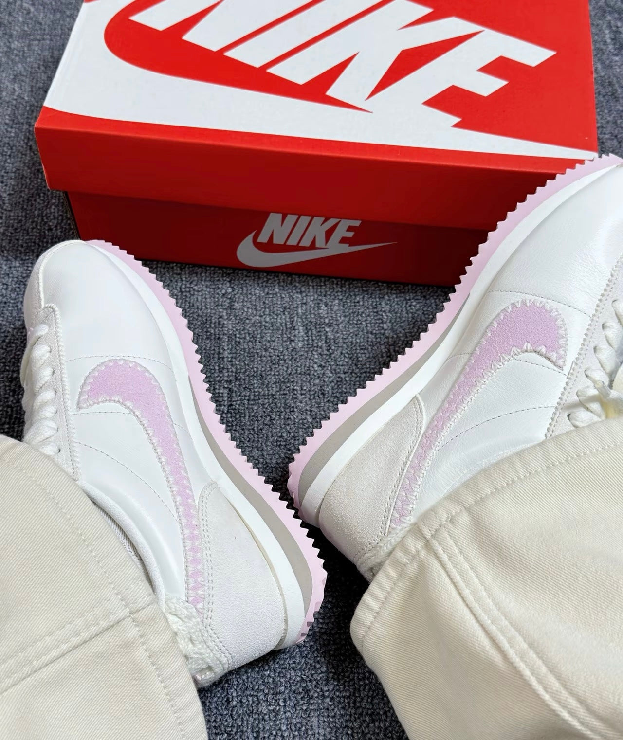(中秋節優惠) Nike Cortez Valentine's Day 白粉 (HV6012-161)