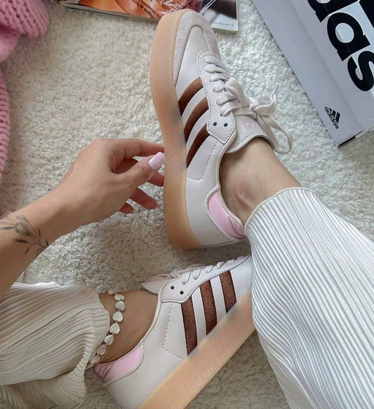Adidas Originals Samba 啡粉 (ID3737)