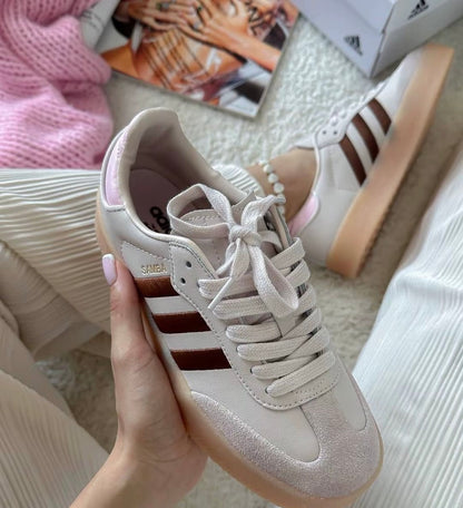 Adidas Originals Samba 啡粉 (ID3737)
